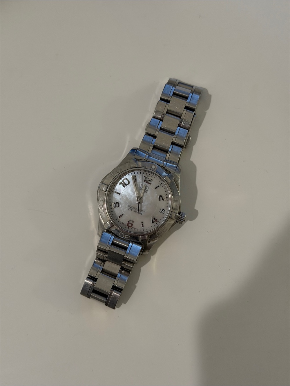 Tag Heuer Silver Women's Stainless Steel Bracelet Watch